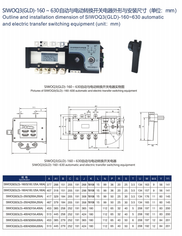 SIW0Q3-160/3DZ1125A桔子電器全新原裝正品制造